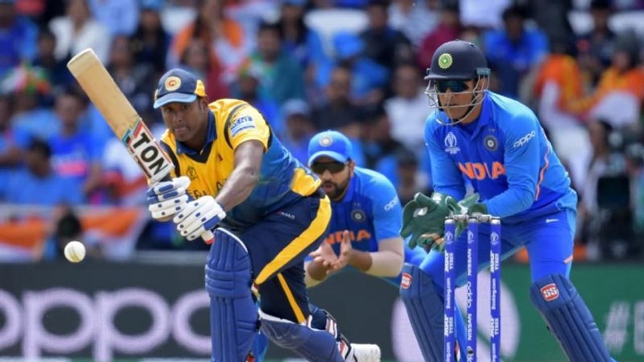 World Cup 2019: ಮ್ಯಾಥ್ಯೂಸ್ ಸೆಂಚುರಿ, ಭಾರತಕ್ಕೆ 265 ರನ್ ಗುರಿ!