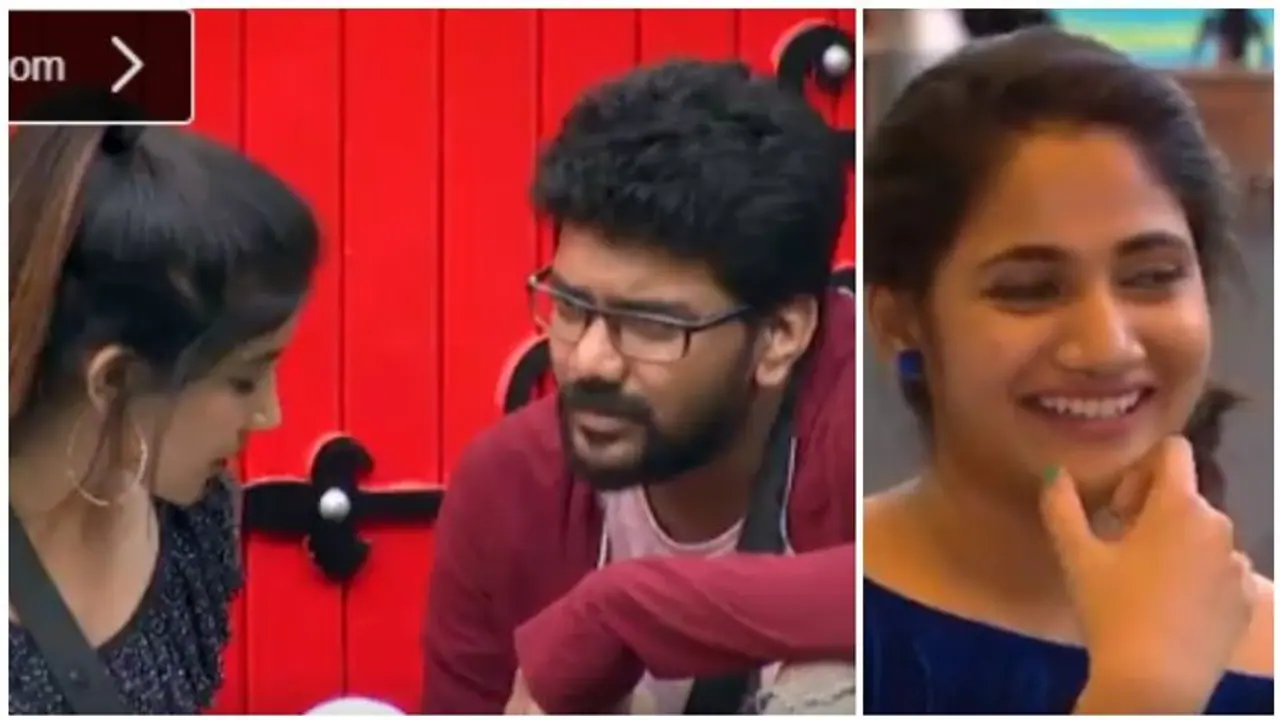 நீயும் ஏதாவது கேளு..! லாஸ்லியாவிடம் நூல் விட்டு சாக்ஷியை கடுப்பேற்றும் கவின்! நீயும் ஏதாவது கேளு..! லாஸ்லியாவிடம் நூல் விட்டு சாக்ஷியை கடுப்பேற்றும் கவின்!