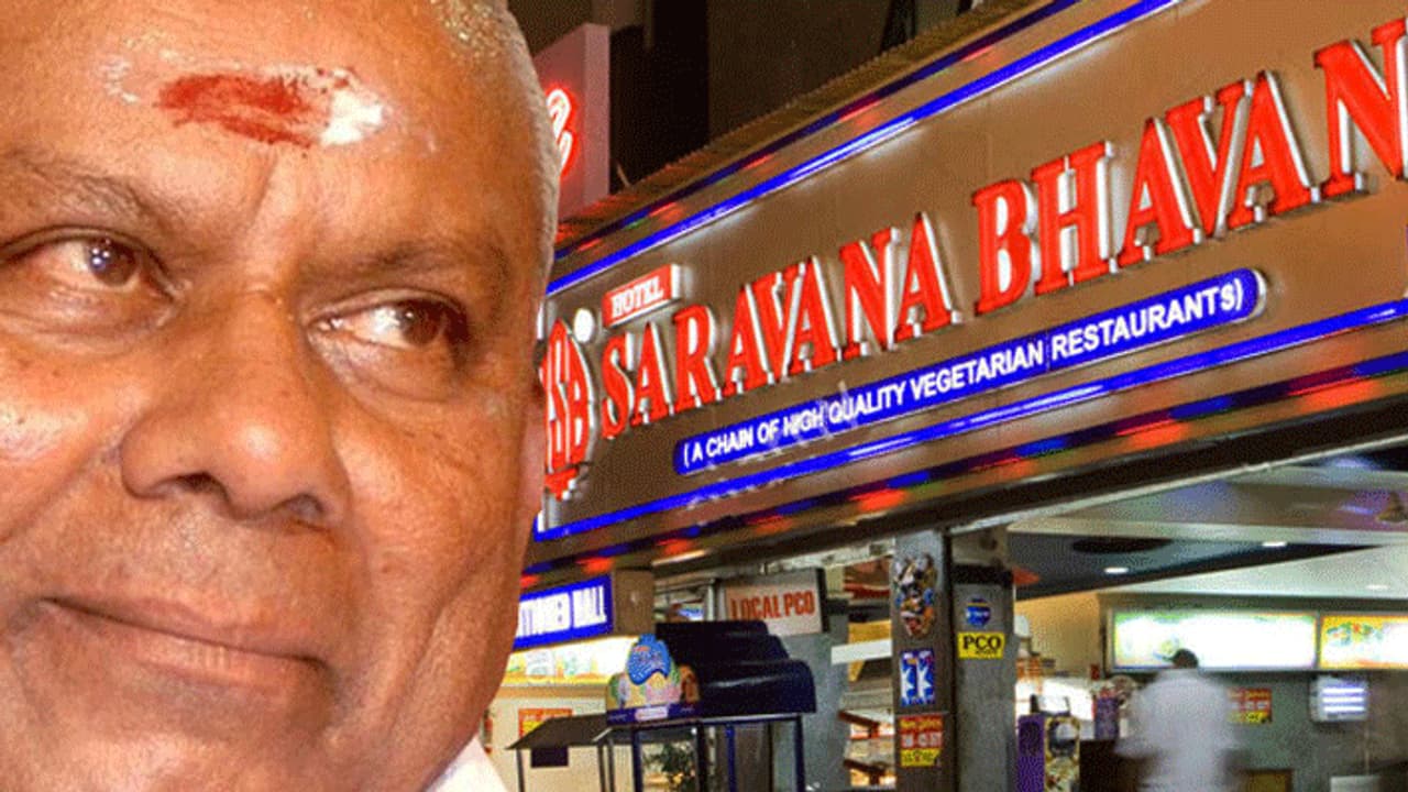 Saravana Bhavan owner Rajagopal dies in Chennai while serving life sentence for murder