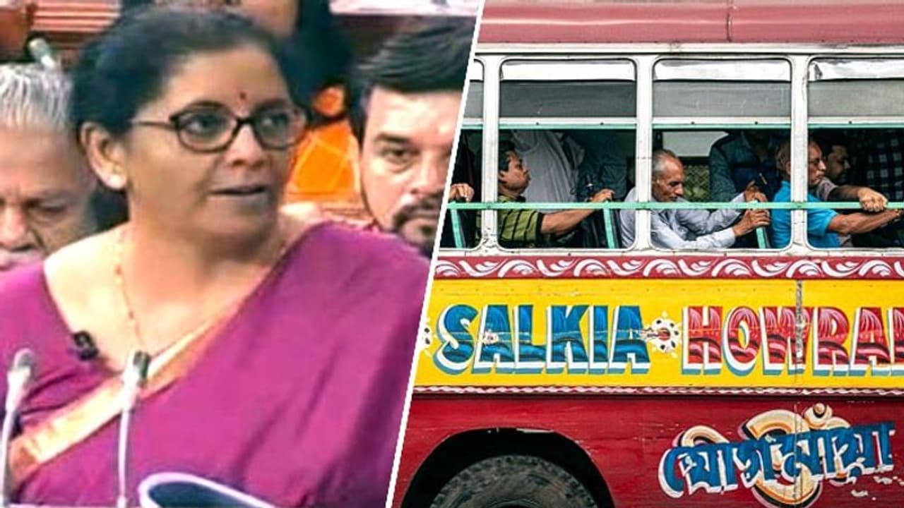 নির্মলার ঘোষণার জের, রাজ্যে ফের বাস, ট্যাক্সি ধর্মঘটের আশঙ্কা নির্মলার ঘোষণার জের, রাজ্যে ফের বাস, ট্যাক্সি ধর্মঘটের আশঙ্কা