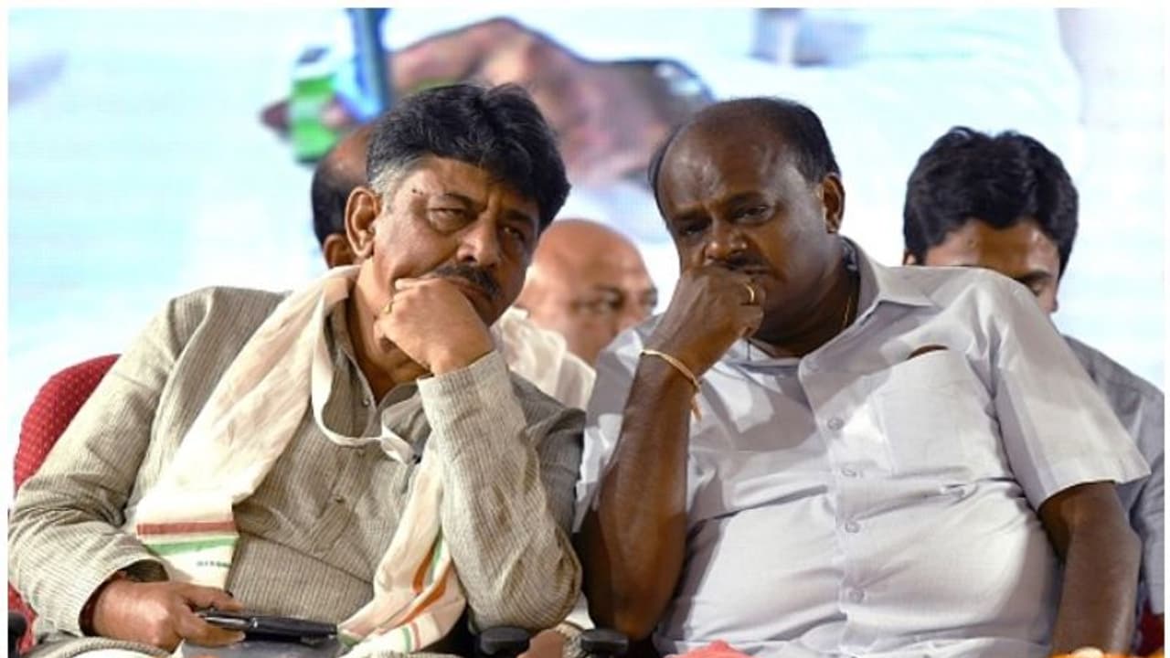 ಎಚ್‌ಡಿಕೆ ಬಾಯಿಗೆ ಬೀಗ ಹಾಕುವ ಶಕ್ತಿ ನನಗಿಲ್ಲ: ಡಿ.ಕೆ.ಶಿವಕುಮಾರ್‌