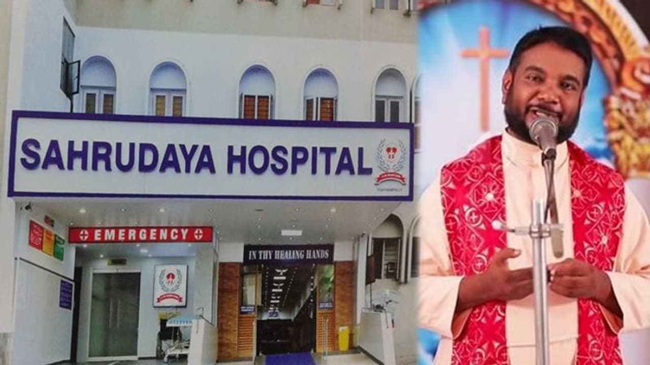 കൃപാസനം ധ്യാനകേന്ദ്രം ഡയറക്ടര്‍ ഫാദര്‍ വി പി ജോസഫ് പനി ബാധിച്ച് ആശുപത്രിയില്‍