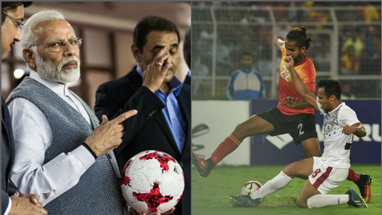 প্রধানমন্ত্রীর দরবারে ইস্টবেঙ্গল মোহনবাগান! এবার কি ফুটবল মাঠে মোদী ম্যাজিক প্রধানমন্ত্রীর দরবারে ইস্টবেঙ্গল মোহনবাগান! এবার কি ফুটবল মাঠে মোদী ম্যাজিক