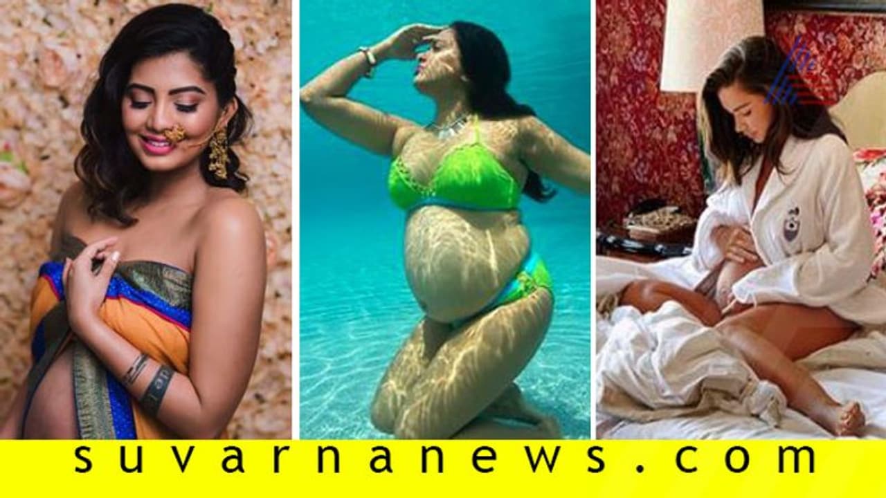 ಟ್ರೆಂಡಾಗುತ್ತಿದೆ ಬೇಬಿ ಬಂಪಿಂಗ್ ಫೋಟೋಶೂಟ್ ಟ್ರೆಂಡಾಗುತ್ತಿದೆ ಬೇಬಿ ಬಂಪಿಂಗ್ ಫೋಟೋಶೂಟ್