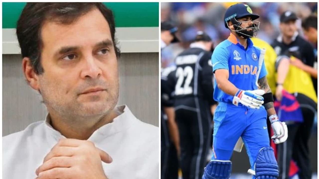 'ഹൃദയം തകര്ന്നു, പക്ഷേ ധീരമായ പോരാട്ടം'; ഇന്ത്യയുടെ തോല്വിയില് രാഹുല് ഗാന്ധി 'ഹൃദയം തകര്ന്നു, പക്ഷേ ധീരമായ പോരാട്ടം'; ഇന്ത്യയുടെ തോല്വിയില് രാഹുല് ഗാന്ധി