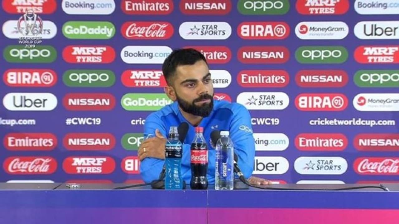 Full text: ‘Sad’ Virat Kohli speaks after India’s exit from World Cup 2019