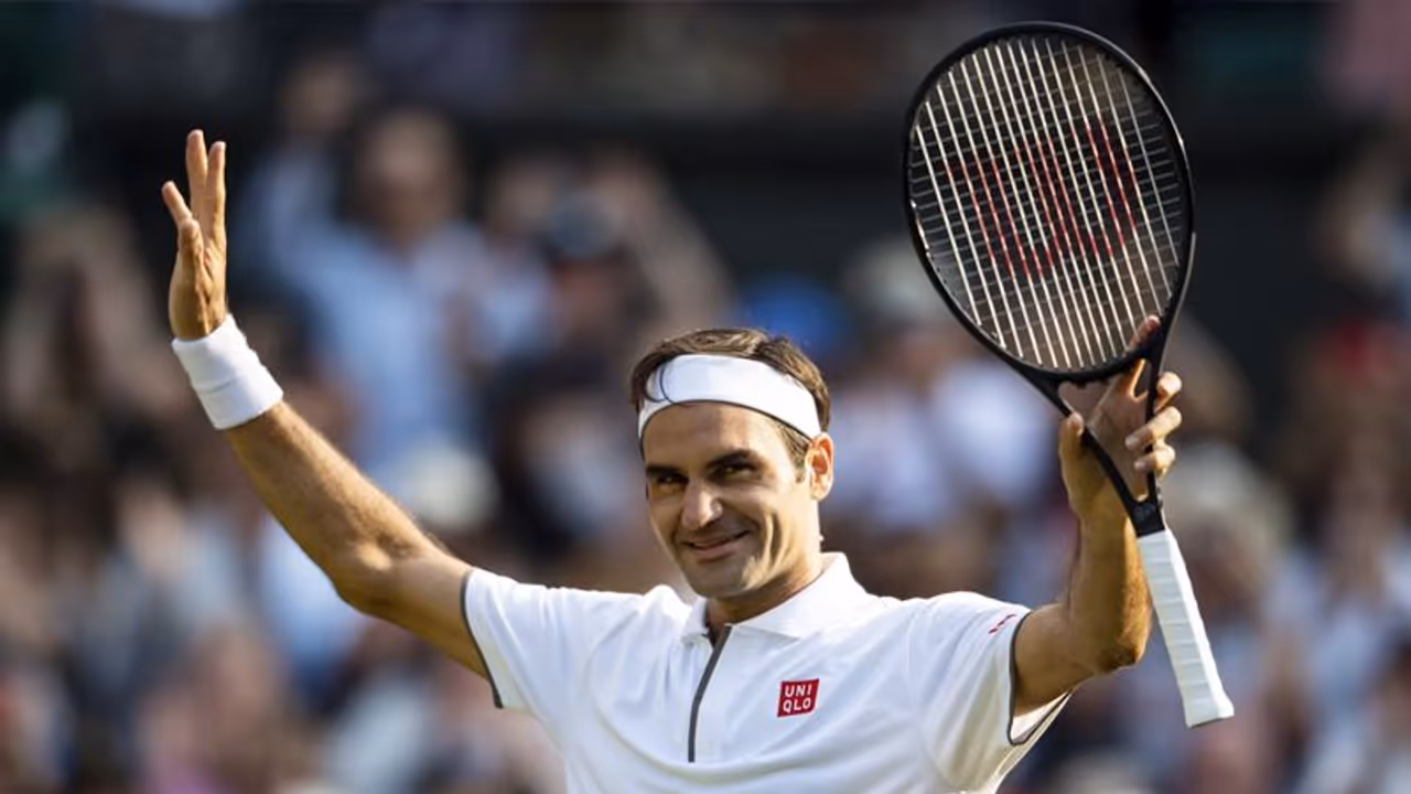 विंबलडन: 100वीं जीत दर्ज करने वाले पहले खिलाड़ी बने फेडरर विंबलडन: 100वीं जीत दर्ज करने वाले पहले खिलाड़ी बने फेडरर