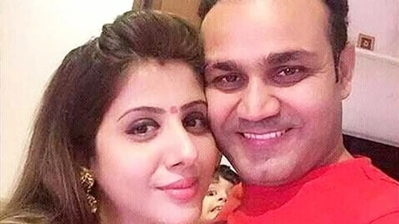 Virender Sehwag's wife Aarti Sehwag files forgery charge against business partners, read details Virender Sehwag's wife Aarti Sehwag files forgery charge against business partners, read details