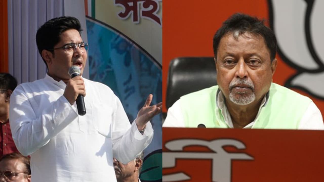 ১০৭ বিধায়ক ভাঙানোর হুমকি মুকুলের, 'ছেলেটাকে ধরে রাখতে পারবেন তো', পাল্টা অভিষেক