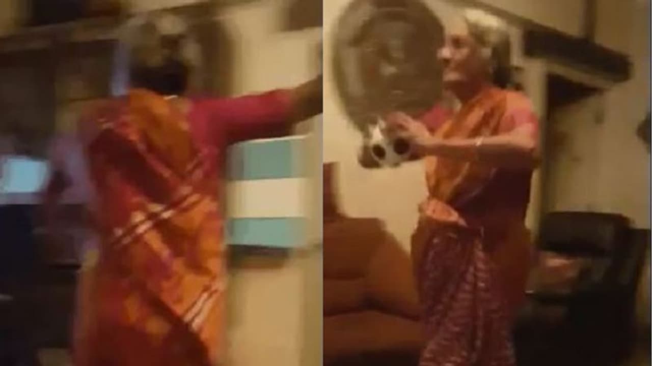 ಜಸ್ಪ್ರೀತ್ ಬುಮ್ರಾ ಬೌಲಿಂಗ್ ಶೈಲಿ ಅನುಕರಿಸಿದ ಅಜ್ಜಿ! ಜಸ್ಪ್ರೀತ್ ಬುಮ್ರಾ ಬೌಲಿಂಗ್ ಶೈಲಿ ಅನುಕರಿಸಿದ ಅಜ್ಜಿ!