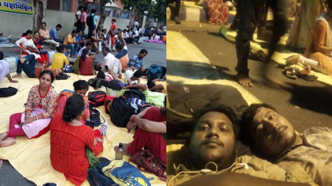 কথার খেলাপ করেছেন শিক্ষামন্ত্রী, আমরণ অনশনে এগারোজন প্রাথমিক শিক্ষক কথার খেলাপ করেছেন শিক্ষামন্ত্রী, আমরণ অনশনে এগারোজন প্রাথমিক শিক্ষক