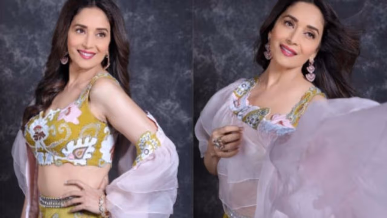 പച്ച ലഹങ്കയില് സുന്ദരിയായി മാധുരി ദീക്ഷിത്; ചിത്രങ്ങള് പച്ച ലഹങ്കയില് സുന്ദരിയായി മാധുരി ദീക്ഷിത്; ചിത്രങ്ങള്