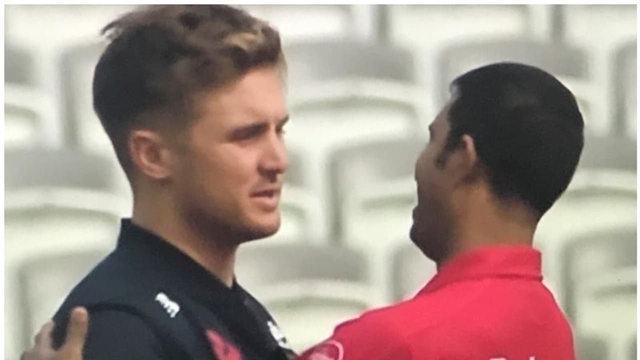 വാക്പോരിനൊടുവില് റോയ് ധര്മ്മസേന മഞ്ഞുരുകല് വീഡിയോ പുറത്തുവിട്ട് ഐസിസി വാക്പോരിനൊടുവില് റോയ് ധര്മ്മസേന മഞ്ഞുരുകല് വീഡിയോ പുറത്തുവിട്ട് ഐസിസി