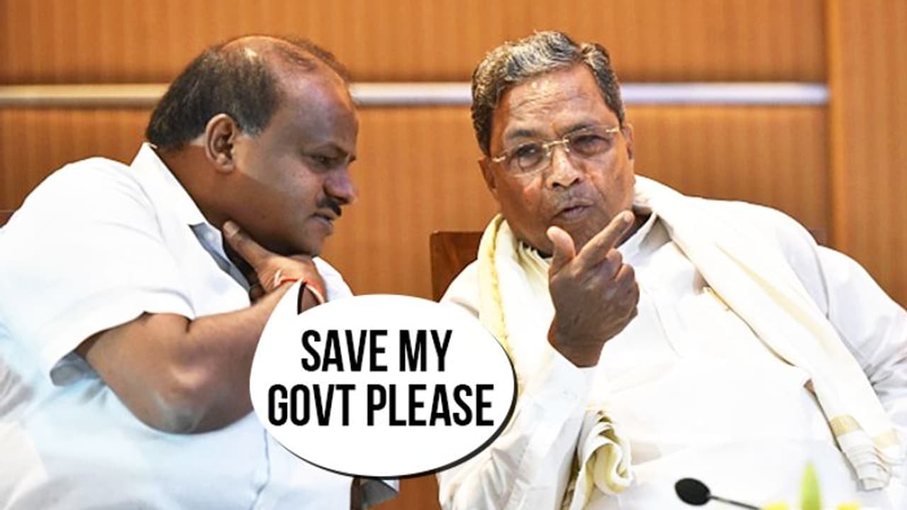 Karnataka coalition crisis: As last ditch effort, Siddaramaiah to placate disgruntled elements in Mumbai? Karnataka coalition crisis: As last ditch effort, Siddaramaiah to placate disgruntled elements in Mumbai?