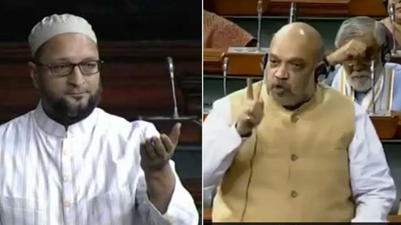 जानिए संसद परिसर में अमित शाह से क्यों डर गए ओवैसी
