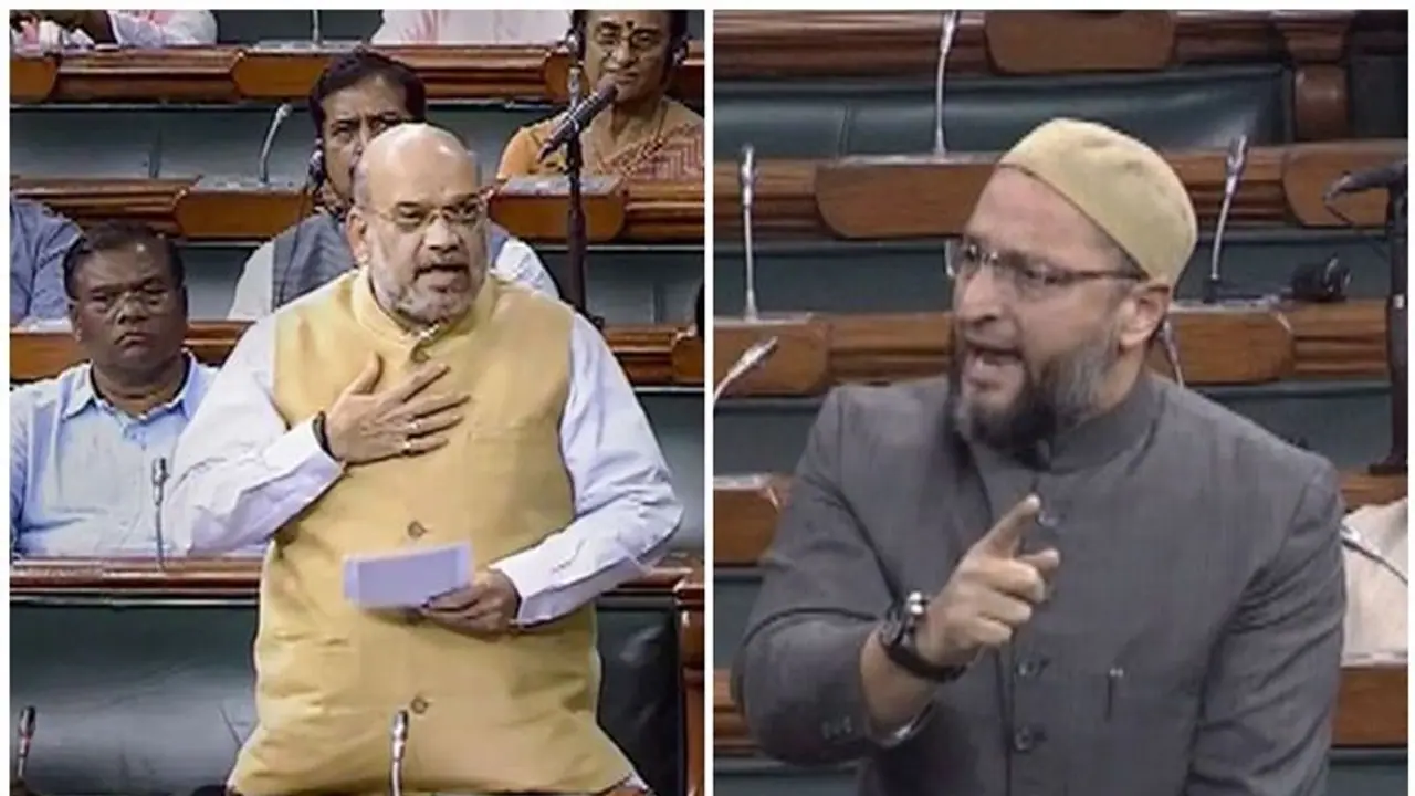 దేశభాషపై అగ్గిరాజేసిన అమిత్ షా : అసదుద్దీన్ ఓవైసీ ఘాటు కౌంటర్ దేశభాషపై అగ్గిరాజేసిన అమిత్ షా : అసదుద్దీన్ ఓవైసీ ఘాటు కౌంటర్