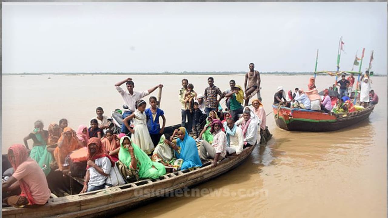 ಭಾರೀ ಮಳೆ : ಉಕ್ಕಿ ಹರಿಯುತ್ತಿರುವ ನದಿಗಳಿಂದ ಪ್ರವಾಹ ಪರಿಸ್ಥಿತಿ ನಿರ್ಮಾಣ