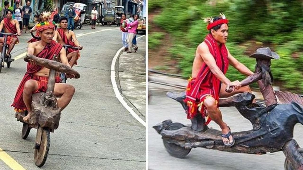 പെട്രോളോ, ഡീസലോ വേണ്ടാത്ത, ആക്സിലേറ്ററില്ലാത്ത മരത്തിലുണ്ടാക്കിയ സ്കൂട്ടറുകള്... പെട്രോളോ, ഡീസലോ വേണ്ടാത്ത, ആക്സിലേറ്ററില്ലാത്ത മരത്തിലുണ്ടാക്കിയ സ്കൂട്ടറുകള്...