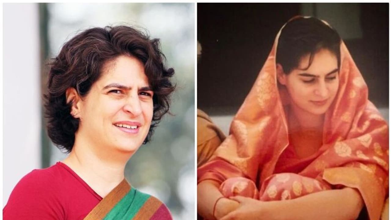 ട്വിറ്ററില്‍ 'സാരി തരംഗം'; വൈറലായി പ്രിയങ്കയുടെ 'സാരിച്ചിത്രം'