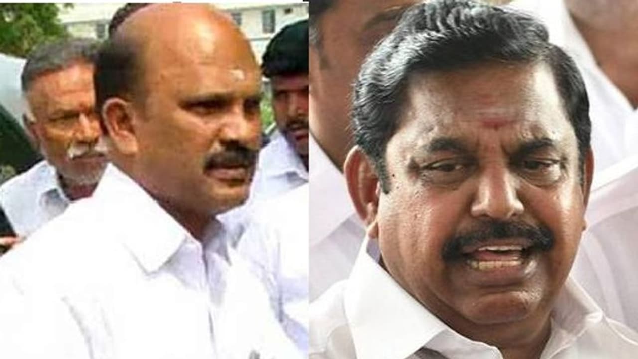 நீங்க சின்னம்மாகிட்ட எப்படி வந்து பதவி வாங்குனீங்கன்னு தெரியும்ல? முதல்வர் பழனிசாமியை கலாய்த்த பழனியப்பன்!! நீங்க சின்னம்மாகிட்ட எப்படி வந்து பதவி வாங்குனீங்கன்னு தெரியும்ல? முதல்வர் பழனிசாமியை கலாய்த்த பழனியப்பன்!!