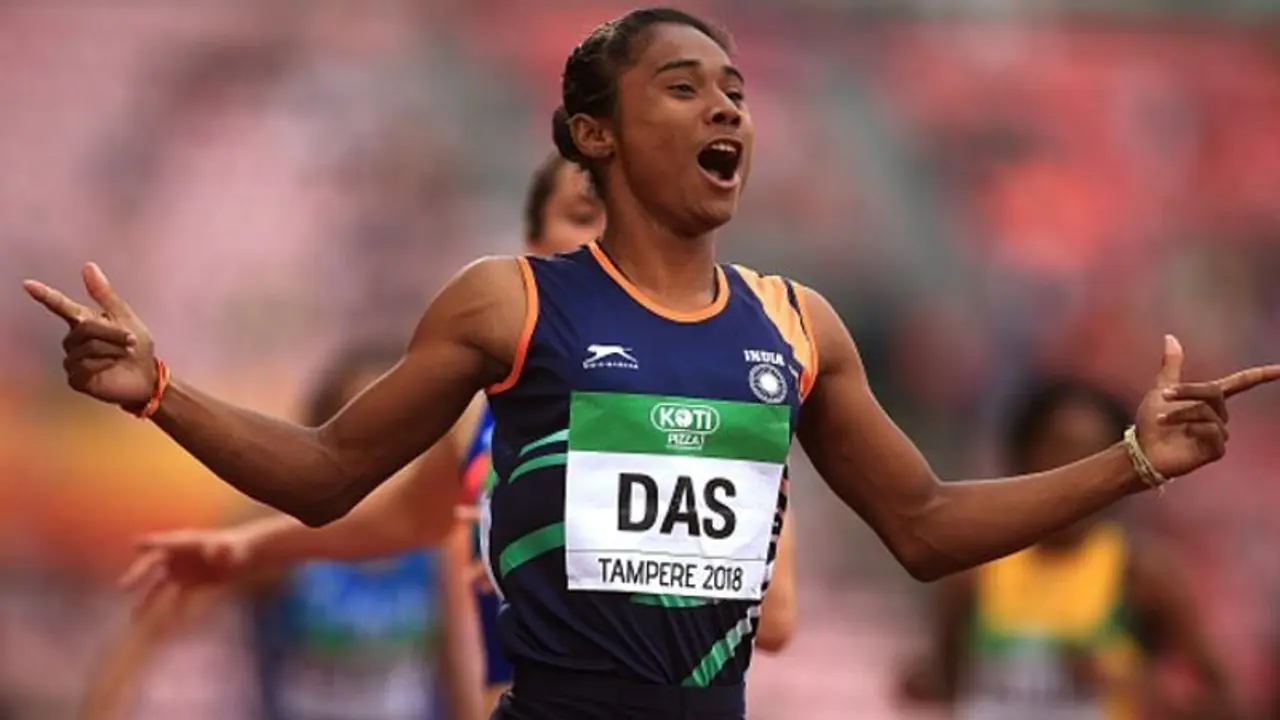 Tabor athletics meet: Hima Das clinches 4th gold in 15 days; Anas too takes top spot