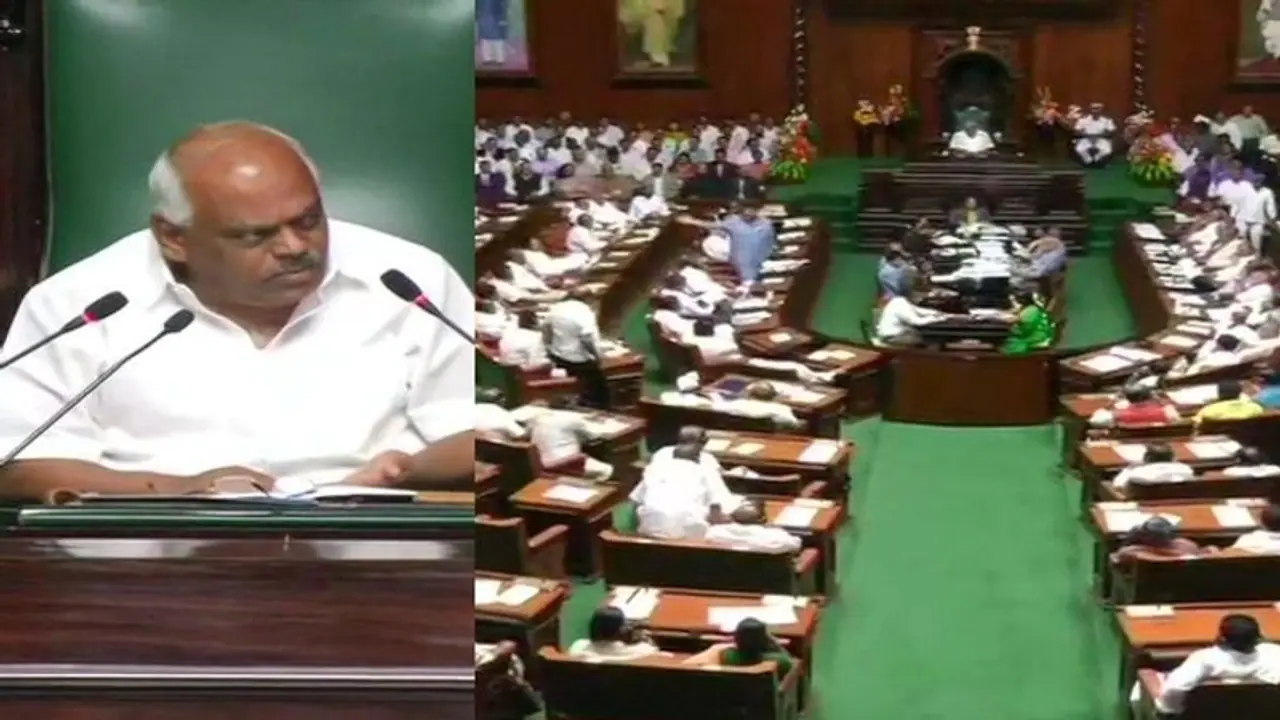 ಓಡಿ ಹೋಗಲು ಯತ್ನಿಸಿದ ಕೈ ಶಾಸಕನನ್ನು ಹಿಡಿದು ತಂದ ಮುಖಂಡರು ಓಡಿ ಹೋಗಲು ಯತ್ನಿಸಿದ ಕೈ ಶಾಸಕನನ್ನು ಹಿಡಿದು ತಂದ ಮುಖಂಡರು