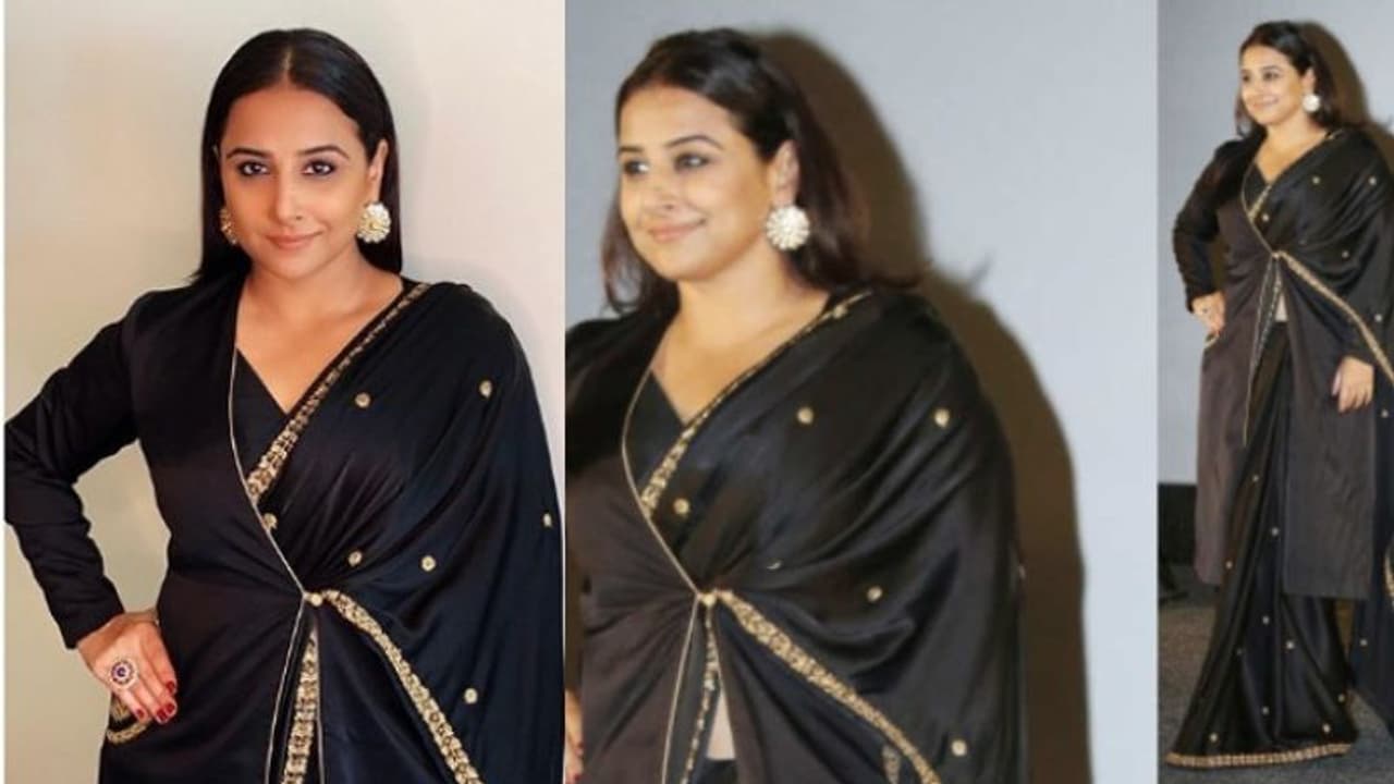 സാരിയോടൊപ്പം ജാക്കറ്റ്; ഫാഷൻ പരീക്ഷണവുമായി വിദ്യാ ബാലന് സാരിയോടൊപ്പം ജാക്കറ്റ്; ഫാഷൻ പരീക്ഷണവുമായി വിദ്യാ ബാലന്