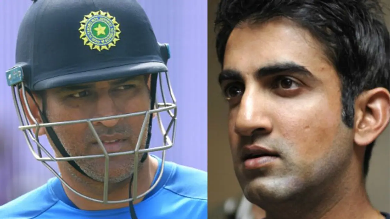 నేను అప్పుడు చెప్పినట్లే ధోని ఇప్పుడు చేస్తున్నాడు: గౌతమ్ గంభీర్