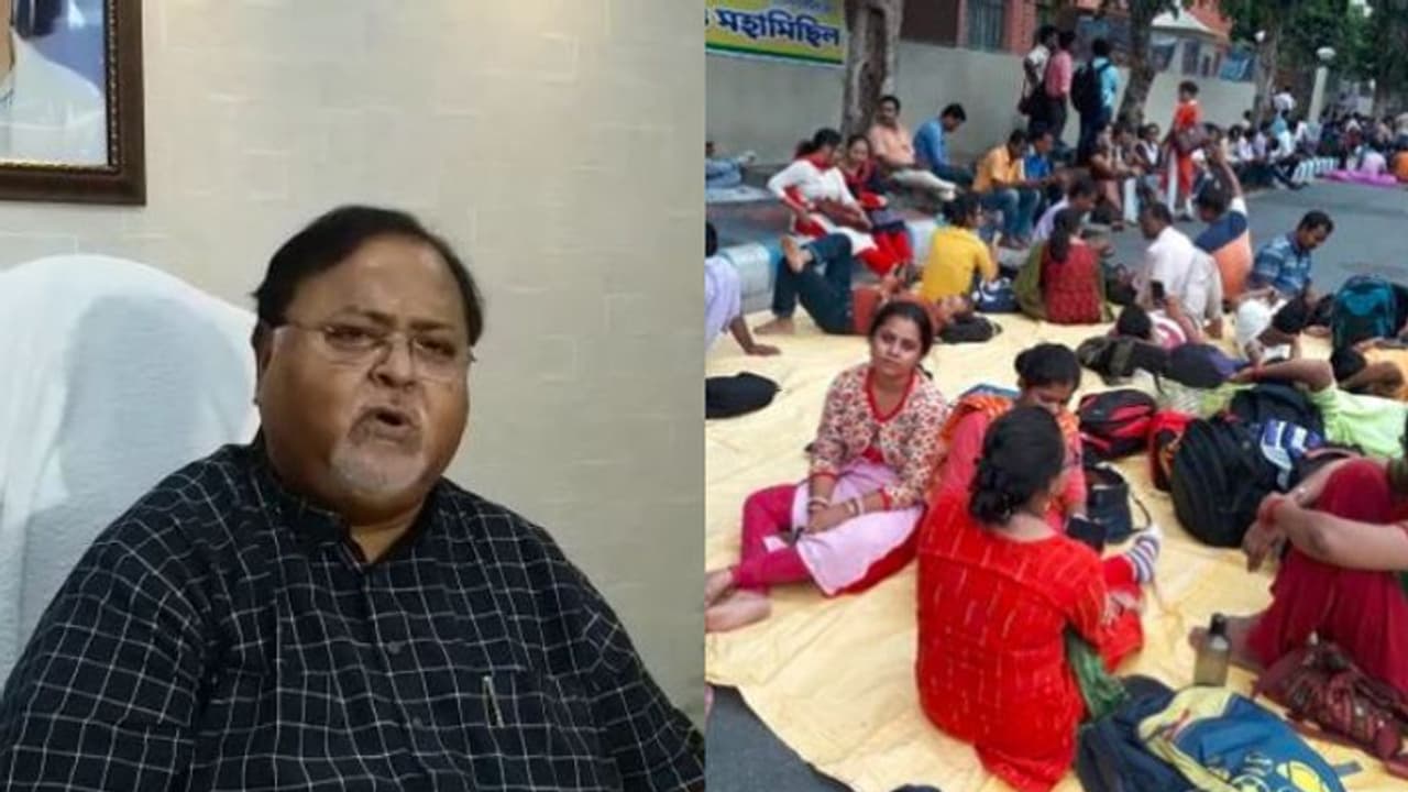 দাবি মতো বেতন বৃদ্ধি অসম্ভব, পার্থর সঙ্গে বৈঠক করেও অনশনে শিক্ষকরা দাবি মতো বেতন বৃদ্ধি অসম্ভব, পার্থর সঙ্গে বৈঠক করেও অনশনে শিক্ষকরা