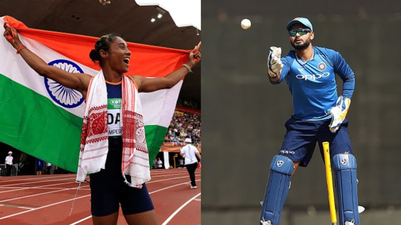 হিমাকে সেলাম জানালেন ঋষভ, দেশে ফিরে সচিনের আশীর্বাদ নিতে চান সোনার মেয়ে হিমাকে সেলাম জানালেন ঋষভ, দেশে ফিরে সচিনের আশীর্বাদ নিতে চান সোনার মেয়ে