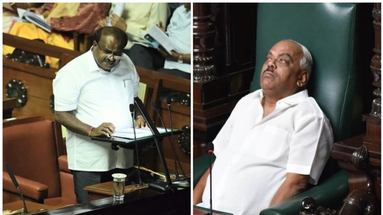 బీజేపీలా కొనుగోలు చేయలేదు, మావాళ్లే వెన్నుపోటు పొడిచారు: కుమారస్వామి బీజేపీలా కొనుగోలు చేయలేదు, మావాళ్లే వెన్నుపోటు పొడిచారు: కుమారస్వామి