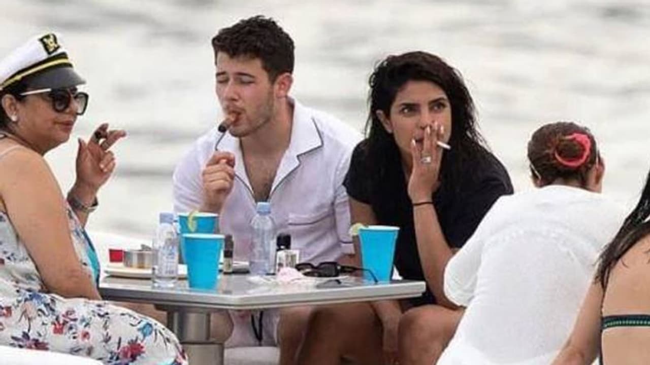 സിഗരറ്റ് വലിക്കുമ്പോൾ ആസ്തമയുടെ പ്രശ്നമില്ലേ; പ്രിയങ്കയെ വിമർശിച്ച് സോഷ്യൽ മീഡിയ