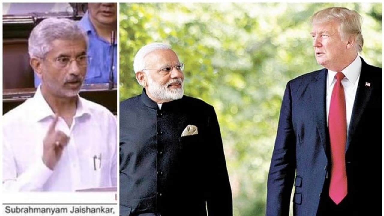 ട്രംപിന്റെ 'കശ്മീർ മധ്യസ്ഥത'യിൽ ഇരുസഭകളും പ്രക്ഷുബ്ധം: അടിസ്ഥാന രഹിതമെന്ന് എസ് ജയ്ശങ്കർ ട്രംപിന്റെ 'കശ്മീർ മധ്യസ്ഥത'യിൽ ഇരുസഭകളും പ്രക്ഷുബ്ധം: അടിസ്ഥാന രഹിതമെന്ന് എസ് ജയ്ശങ്കർ