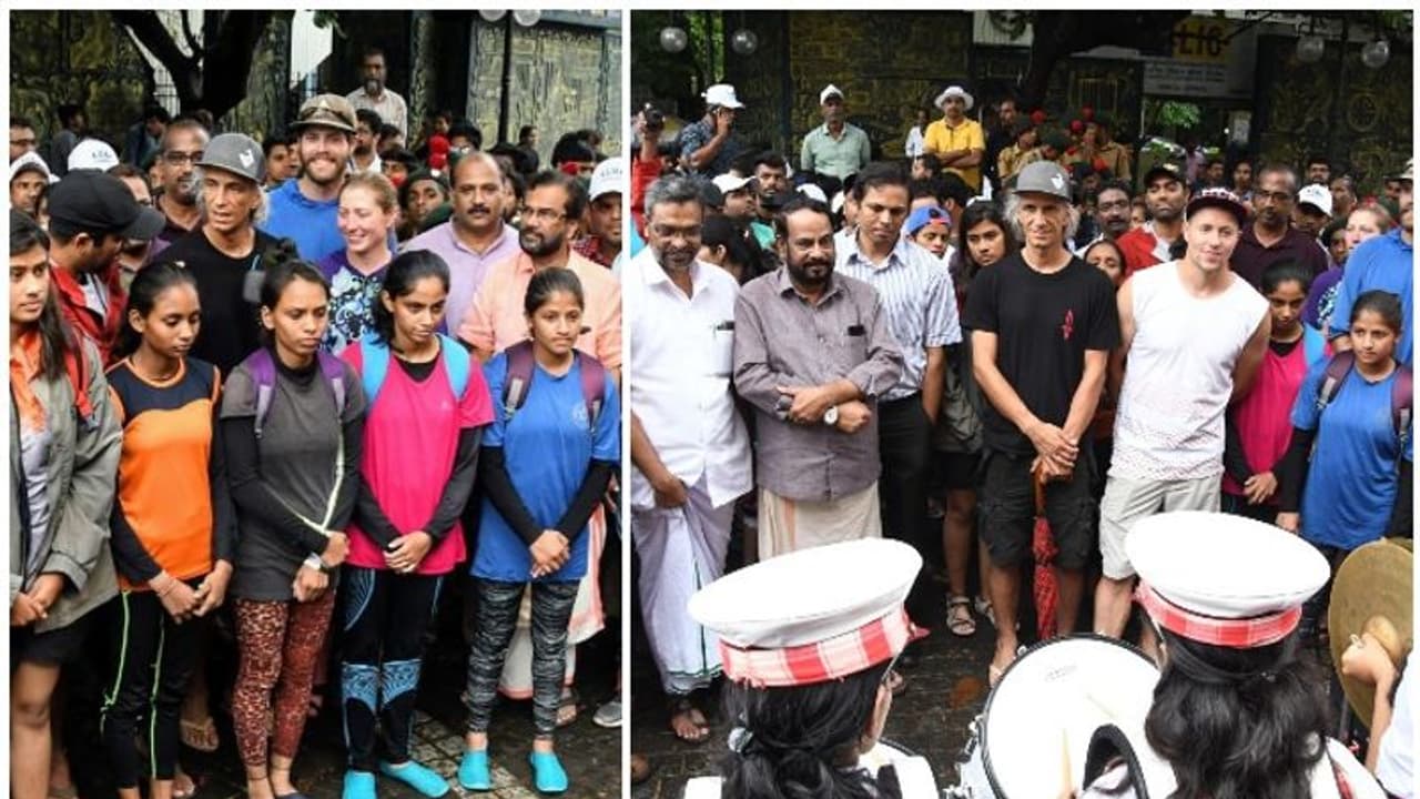 മലബാര് ലോക കയാക്കിങ് ചാമ്പ്യന്ഷിപ്പ് മത്സരാര്ത്ഥികള്ക്ക് ആവേശോജ്ജ്വല സ്വീകരണമൊരുക്കി കോഴിക്കോട് മലബാര് ലോക കയാക്കിങ് ചാമ്പ്യന്ഷിപ്പ് മത്സരാര്ത്ഥികള്ക്ക് ആവേശോജ്ജ്വല സ്വീകരണമൊരുക്കി കോഴിക്കോട്