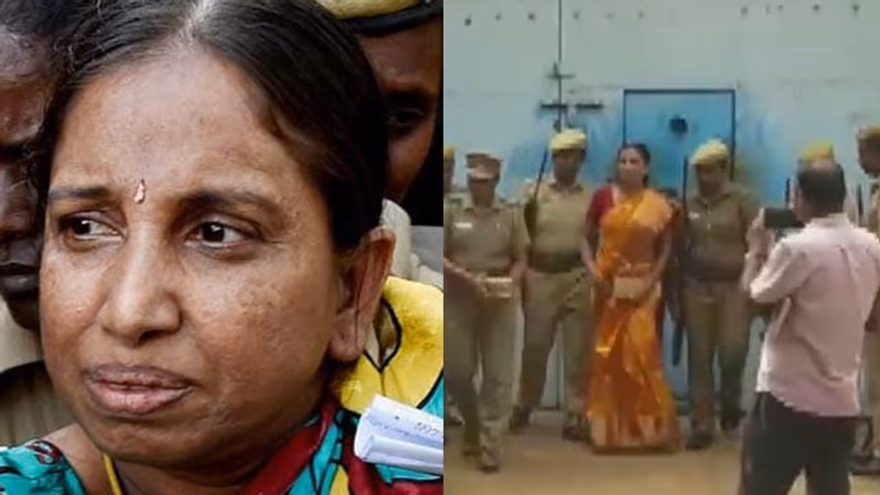 जेल से बाहर आई राजीव गांधी हत्याकांड की दोषी, बेटी की शादी के लिए मिली पैरोल जेल से बाहर आई राजीव गांधी हत्याकांड की दोषी, बेटी की शादी के लिए मिली पैरोल