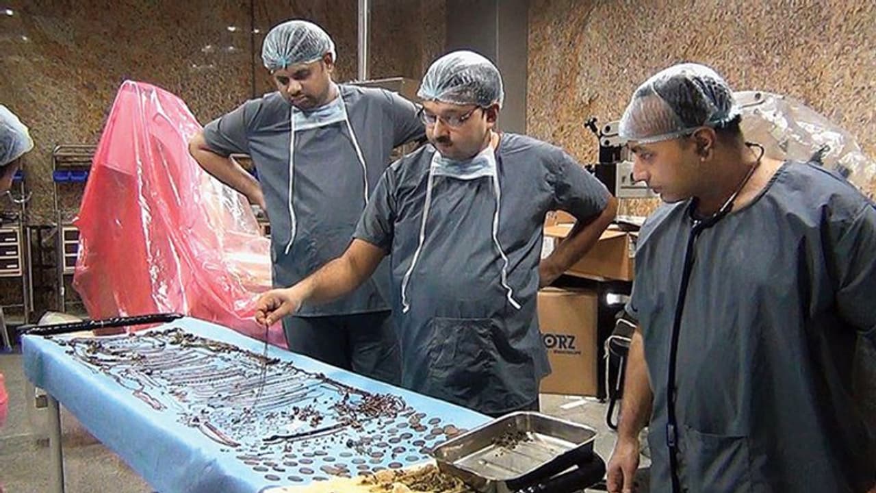 लड़की के पेट से निकली ऐसी ऐसी चीजें, देखकर डॉक्टर्स भी रह गए हैरान लड़की के पेट से निकली ऐसी ऐसी चीजें, देखकर डॉक्टर्स भी रह गए हैरान