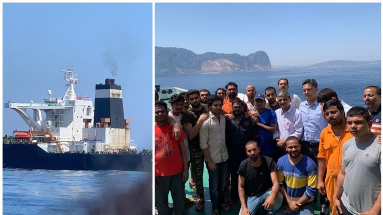 കപ്പല്പ്പോര്: ഇറാൻ കപ്പലിലെ ജീവനക്കാരെ ഇന്ത്യൻ ഹൈക്കമ്മീഷൻ കണ്ടു, ആശ്വാസം കപ്പല്പ്പോര്: ഇറാൻ കപ്പലിലെ ജീവനക്കാരെ ഇന്ത്യൻ ഹൈക്കമ്മീഷൻ കണ്ടു, ആശ്വാസം