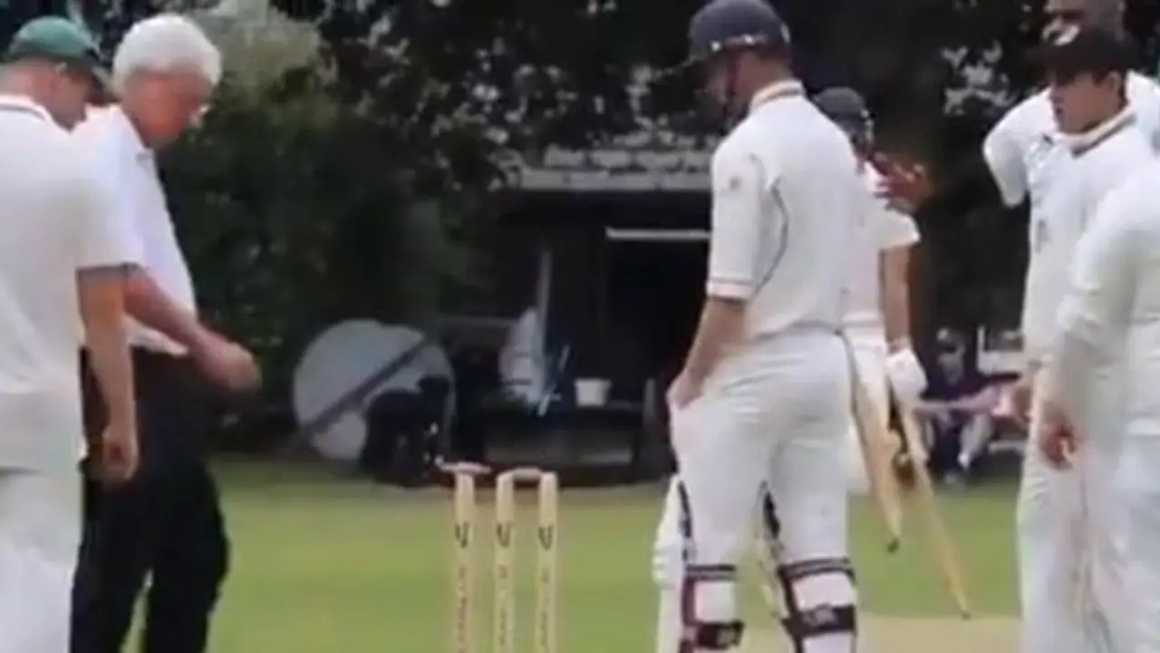 ವಿಚಿತ್ರ ವಿಡಿಯೋ ಶೇರ್ ಮಾಡಿದ ಸಚಿನ್: ನಿಮ್ಮ ಪ್ರಕಾರ ಇದು Out/ Not Out..?