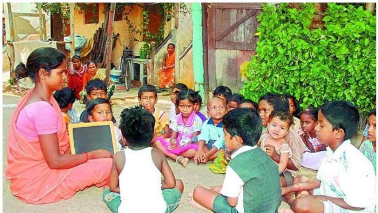 ಶಾಲೆಗಿಂತಲೂ ಮೊದಲೇ ಅಂಗನವಾಡಿಗಳು ಆರಂಭ? ಮಾರ್ಗಸೂಚಿ ಬಿಡುಗಡೆ ಶಾಲೆಗಿಂತಲೂ ಮೊದಲೇ ಅಂಗನವಾಡಿಗಳು ಆರಂಭ? ಮಾರ್ಗಸೂಚಿ ಬಿಡುಗಡೆ