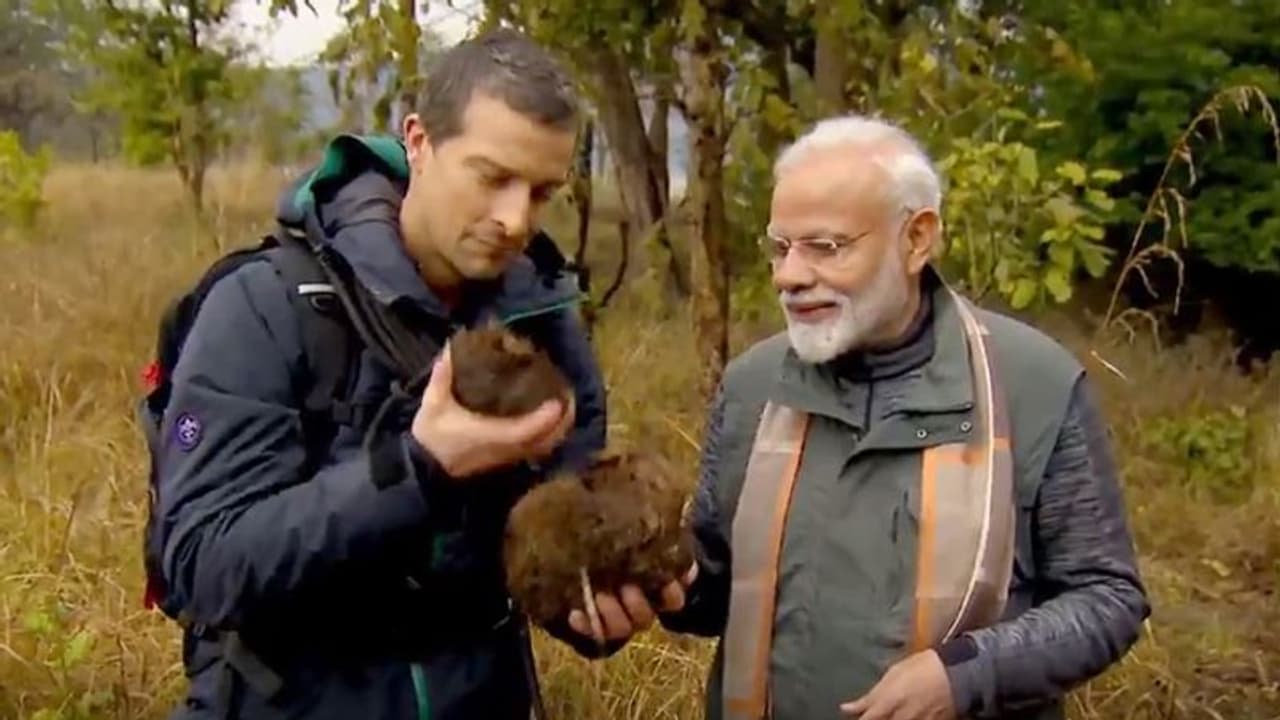 ಇಂದು ರಾತ್ರಿ ಡಿಸ್ಕವರಿಯಲ್ಲಿ ಪಿಎಂ ಮೋದಿ 'ಅರಣ್ಯ ಸಾಹಸ'! ಇಂದು ರಾತ್ರಿ ಡಿಸ್ಕವರಿಯಲ್ಲಿ ಪಿಎಂ ಮೋದಿ 'ಅರಣ್ಯ ಸಾಹಸ'!