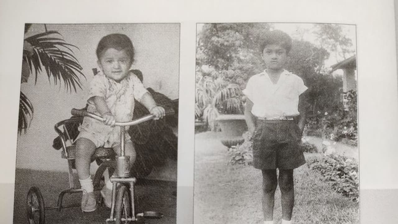VG Siddhartha was born in Chikkamagaluru district in Karnataka in a lush green Malenadu region. The picture above is Siddhartha's childhood pictures. While he is seen cycling in one, he has his hands tucked into his pockets in the other picture.
