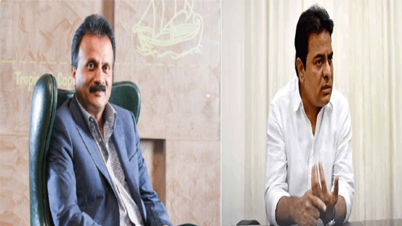 ఒకసారి కలిశాను... సిద్ధార్థ మృతిపై కేటీఆర్ దిగ్భ్రాంతి