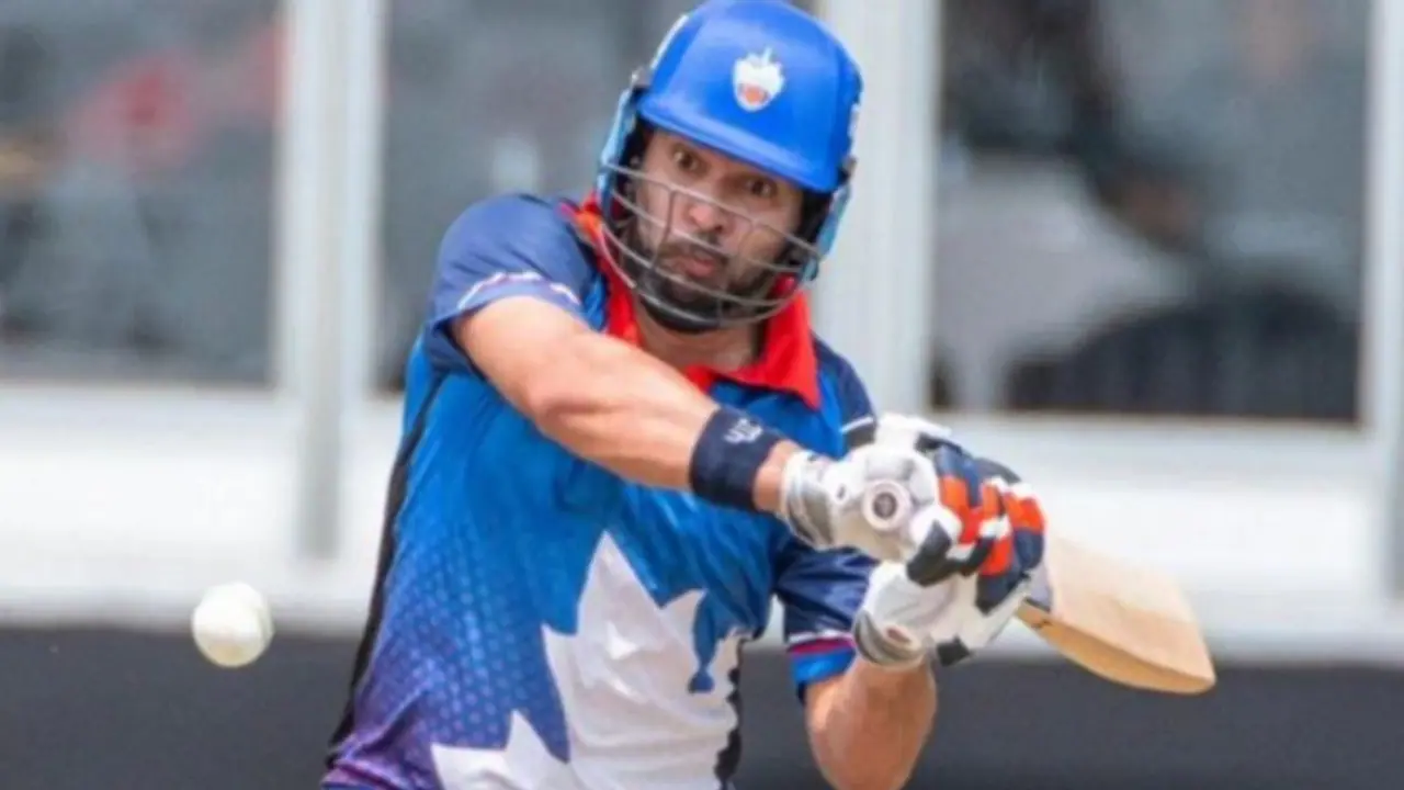 ಕೆನಡ ಟಿ20 ಲೀಗ್ನಲ್ಲಿ ಯುವರಾಜ್ ಘರ್ಜನೆ; ಸಿಕ್ಸರ್ ಸುರಿಮಳೆ! ಕೆನಡ ಟಿ20 ಲೀಗ್ನಲ್ಲಿ ಯುವರಾಜ್ ಘರ್ಜನೆ; ಸಿಕ್ಸರ್ ಸುರಿಮಳೆ!