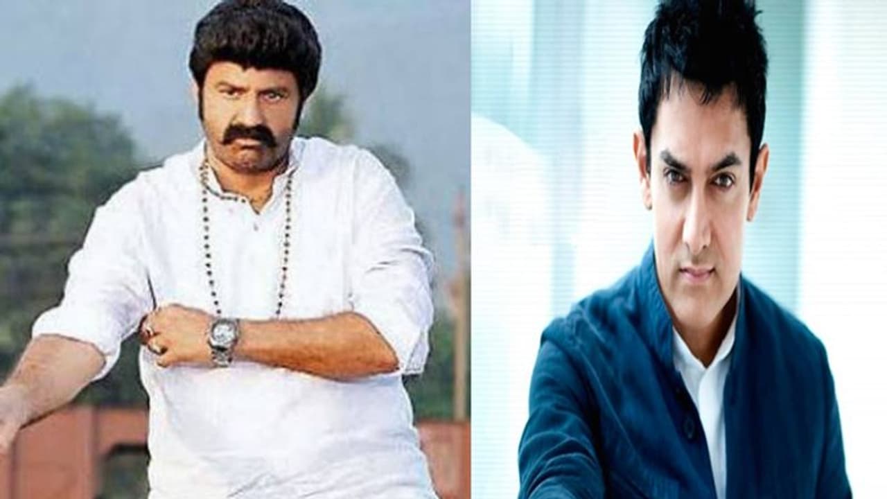 బాలయ్యతో అన్నారు.. అమీర్ ఖాన్ సీన్ లోకి వచ్చాడు బాలయ్యతో అన్నారు.. అమీర్ ఖాన్ సీన్ లోకి వచ్చాడు