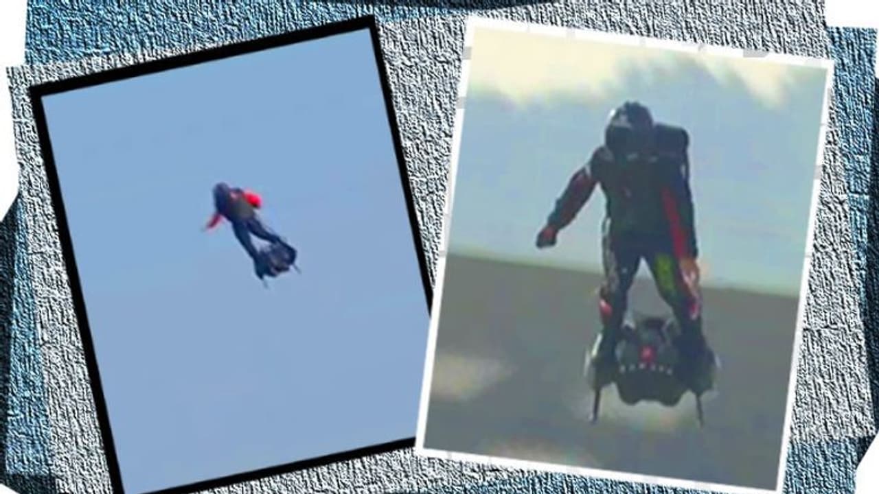 মাত্র ২০ মিনিটে আকাশপথে ইংলিশ চ্যানেল পার করলেন ফরাসির এই ব্যক্তি