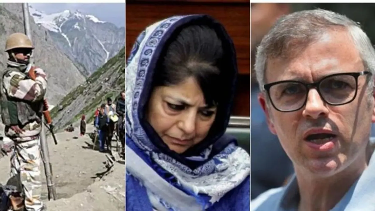 उमर और महबूबा समेत कई नेता नजरबंद, राज्य में लगी धारा 144 और इंटरनेट सेवाओं के साथ ही स्कूल कॉलेज बंद