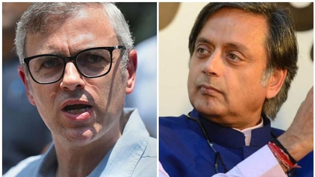 'നിങ്ങള് ഒറ്റയ്ക്കല്ല ഒമര് അബ്ദുള്ള'; വീട്ടുതടങ്കലിലാക്കപ്പെട്ട മുന് മുഖ്യമന്ത്രിക്ക് പിന്തുണയുമായി ശശി തരൂര് 'നിങ്ങള് ഒറ്റയ്ക്കല്ല ഒമര് അബ്ദുള്ള'; വീട്ടുതടങ്കലിലാക്കപ്പെട്ട മുന് മുഖ്യമന്ത്രിക്ക് പിന്തുണയുമായി ശശി തരൂര്