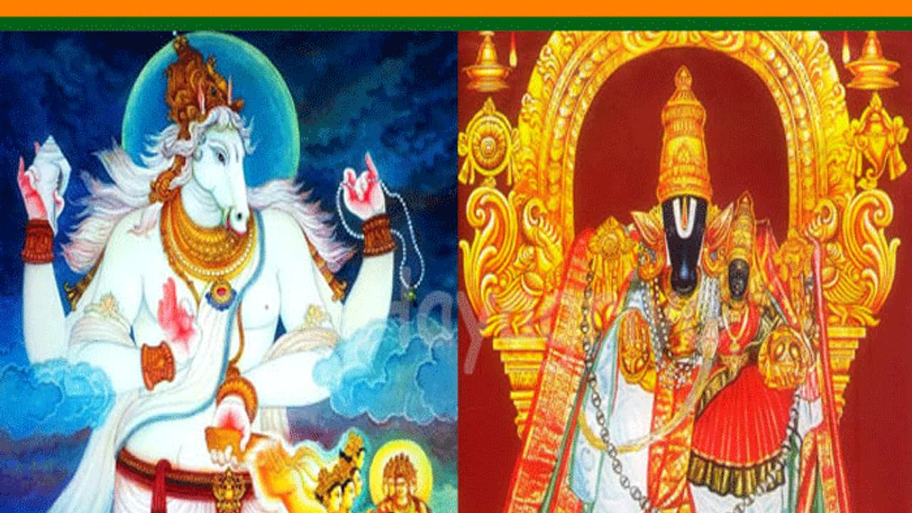 హయగ్రీవ జయంతి... లక్ష్మీదేవి సహిత విష్ణమూర్తి హయగ్రీవ జయంతి... లక్ష్మీదేవి సహిత విష్ణమూర్తి