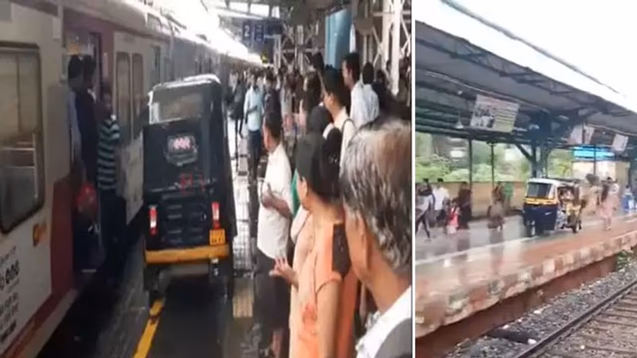 रेलवे प्लेटफॉर्म पर दौड़ा दिया ऑटो, सजा मिलने पर भी खुश है ड्राइवर