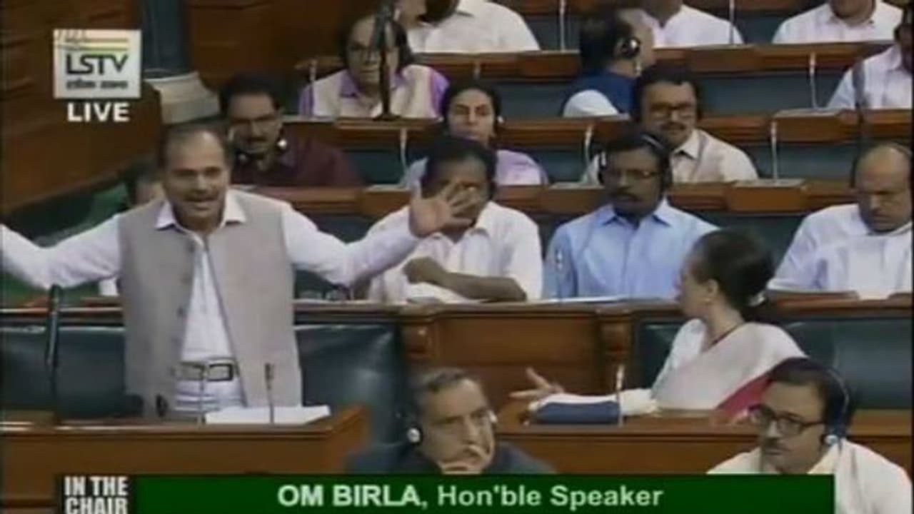 ಚೌಧರಿ ಎಡವಟ್ಟು, ಶಾ ಏಟು: ಸೋನಿಯಾ ಬೈದರು ದಿಕ್ಕೆಟ್ಟು!